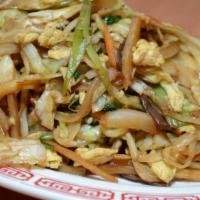 Pork Mu-Shu · With shredded cabbage, shredded bamboo shoots, shredded carrots, shredded onion and black fu...