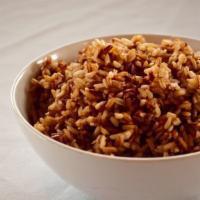 Brown Rice · Nutritious, high-fiber whole grain rice.