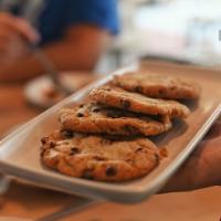 Homemade Gluten-Free Chocolate Chip Cookies · 4 cookies.