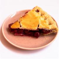 NY Sour Cherry Slice · We use Montmorency cherries from upstate New York in our Sour Cherry Pie-- and we don't suga...