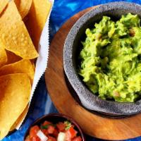 Guacamole Casa Azul · Made to order, Serve with Homemade Chips.