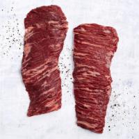 RAW Skirt Steak.. · 12 oz. Grass Fed/Grain Finished. Yummy and perfect for your grill!