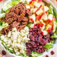 Butcher's Salad.. · Walnuts, cranberries, apples & crumbled blue cheese over mixed greens.