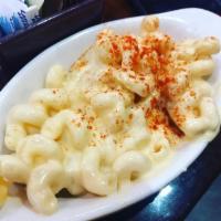 Creamy Mac & Cheese.. · Our famous creamy mac & cheese made fresh daily and featuring three NY state cheeses.  Sharp...