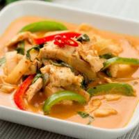 CR1. PANANG CURRY · A mild sweet curry paste flavored with ground peanuts and traditional herbs, also added with...