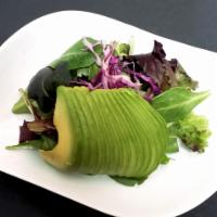 Avocado Salad · Spring salad with avocado, served with passion fruit dressing.