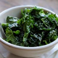 Kale Sauteed with Garlic and Oil · 