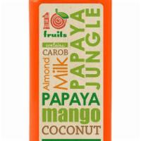 16 oz. Papaya Jungle Smoothie · Papaya, mango, carob, coconut, almond milk and agave.