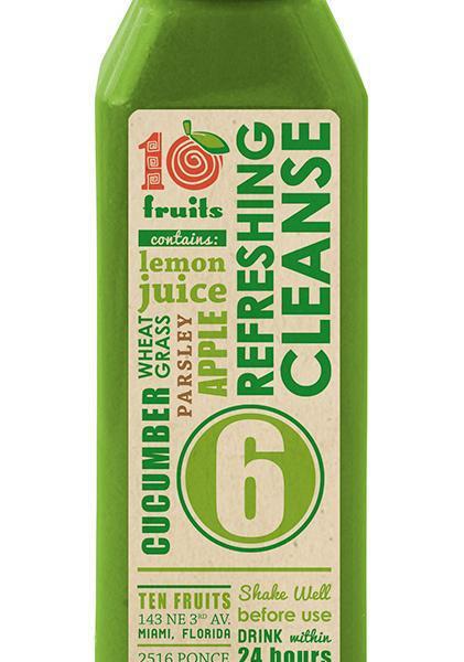 16 oz. Refreshing Cleanse Juice  · Cucumber, parsley, wheat grass, apple and lemon juice. 