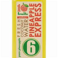 16 oz. Pineapple Express Juice · Pure pineapple, fresh coconut water and coconut milk.