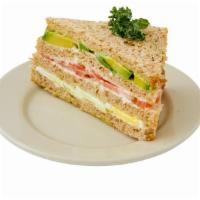 Peruvian-Style Triple Sandwich · 