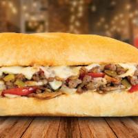 Impossible Cheese Steak Sub · Cheese steak fans will be asking themselves, 