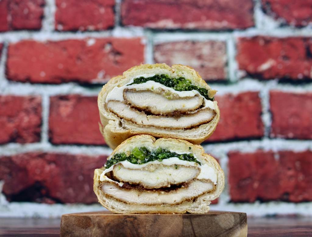 Tommy DeVito · Chicken Cutlet, Melted Fresh Mozzarella, Sautéed Spinach (and/or) Broccoli Rabe in Garlic & Olive Oil