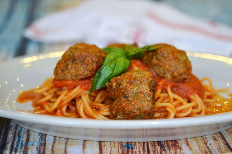 Pasta with Meatballs · Choice of pasta.