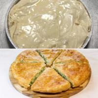 TRADITIONAL LAYERED SPINACH burek pie frozen-BAKE AT HOME  · 10 inch 900 grams traditional bake at home burek comes frozen ready to bake. It bakes for ab...