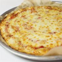 Cheese Pizza · Our tried and true Cheese Pizza is crafted with house-made Artisan Thin Crust, Olive Oil, Re...