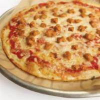 Sausage Pizza · Simple and delicious, the Sausage Pizza is crafted with house-made Artisan Thin Crust, Olive...