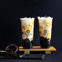 Brown Sugar Milk with Boba · Add-ons for an additional charge.