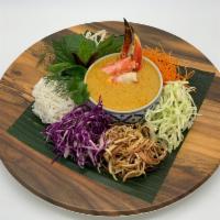 Khao Poon Crab Curry · Fresh rice noodles + coconut 