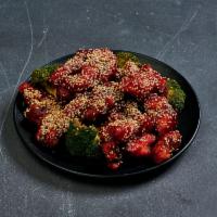 E1. Sesame Chicken · Hot and spicy.