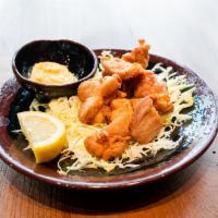 Jidori Karaage · Japanese style fried chicken thigh.