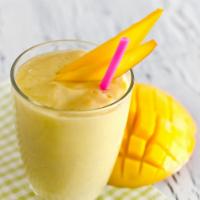 6. Mango Lassi · Yogurt drink with natural mango flavor.