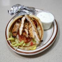 Chicken Gyro Sandwich · 