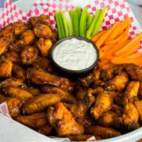Party Platter of Traditional Wings · A Party Platter of Dave's Traditional wings specially seasoned and tossed in choice of sauce...