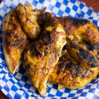 Whole Country-Roasted Chicken · Lemon-pepper marinated chicken, roasted and char-grilled to perfection.