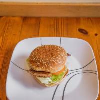 Chicken Burger · Boneless grilled or fried chicken.
