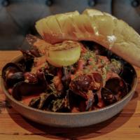 Prince Edward Island Mussels (Classic Italian Style) · Tomato Sauce | Capers | Kalamata Olives | White Wine | Roasted Garlic | Red Pepper Flakes | ...