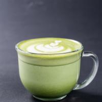 Matcha Tea Latte · Matcha green tea powder and milk.