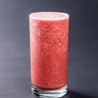 Blended Strawberry · A refreshing smoothie with water and a strawberry concentrate.
