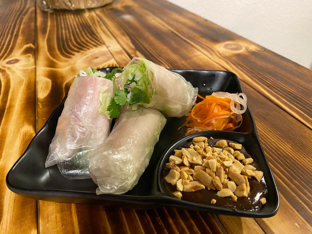 A1. Spring Roll · Vietnamese fresh rolls.