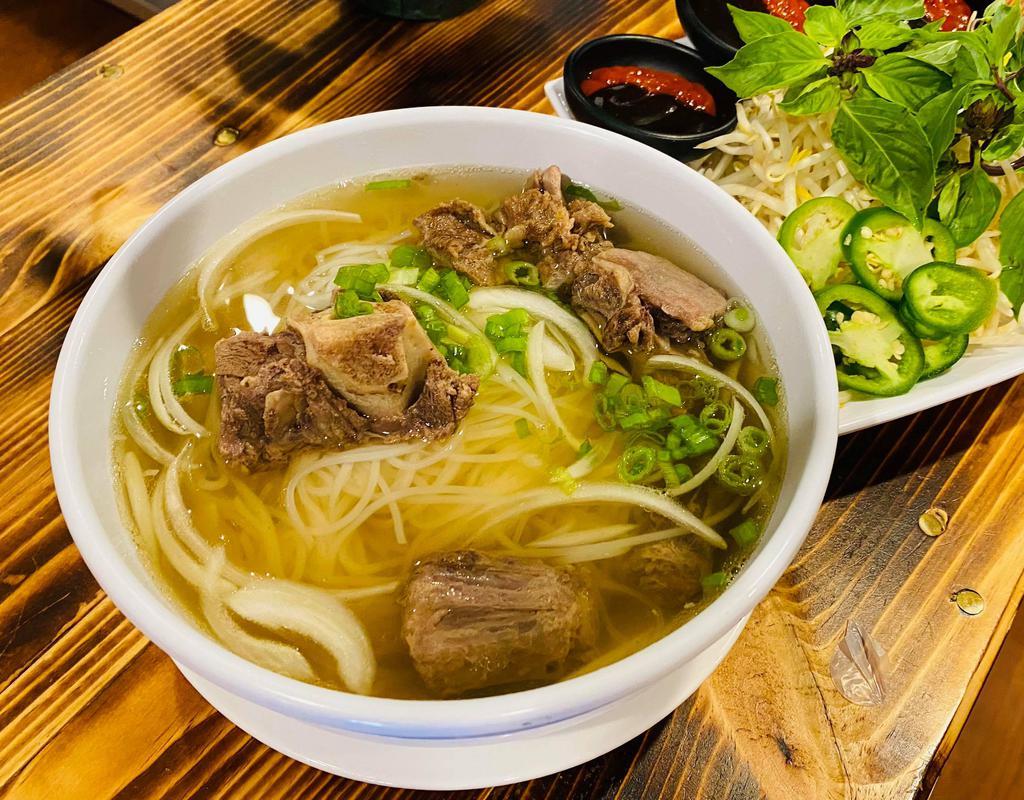 M4. Ox Tail Pho · Vietnamese noodle soup.