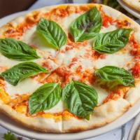 MARGERITA PIZZA · Mozzarella cheese, local tomato, Pomodoro sauce, fresh basil