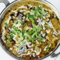 Dal Makhani · Lentils cooked with mild spices. Served with aromatic basmati rice.