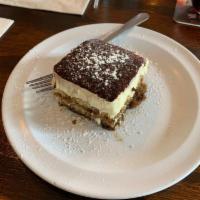 Tiramisu  · Our new homemade recipe! A southern classic – red velvet cake frosted with cream cheese icing.