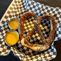Soft Pretzels · Baked with sea salt and served with our beer mustard.
Available with pale ale beer cheese di...