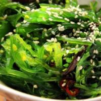 Seaweed Salad海草沙拉 · Algae salad.