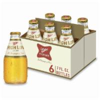 Miller HIgh Life Lager 7oz 6pk · American Adjunct Lager - Milwaukee, WI - 4.6% ABV - 7oz Bottle - A classic American-style la...