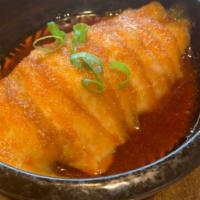6. Sliced Pork Belly with Spicy Garlic Sauce  蒜泥白肉 · 
