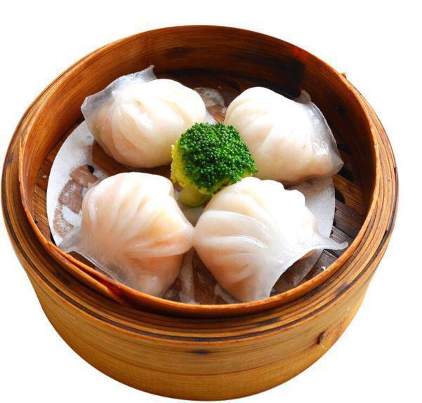 20. Shrimp Dumplings虾饺 · 4 pieces.