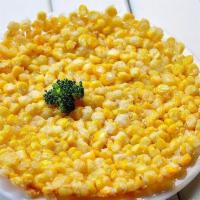 97. Sauteed Sweet Corn with Salted Egg Yolk 黄金玉米 · 