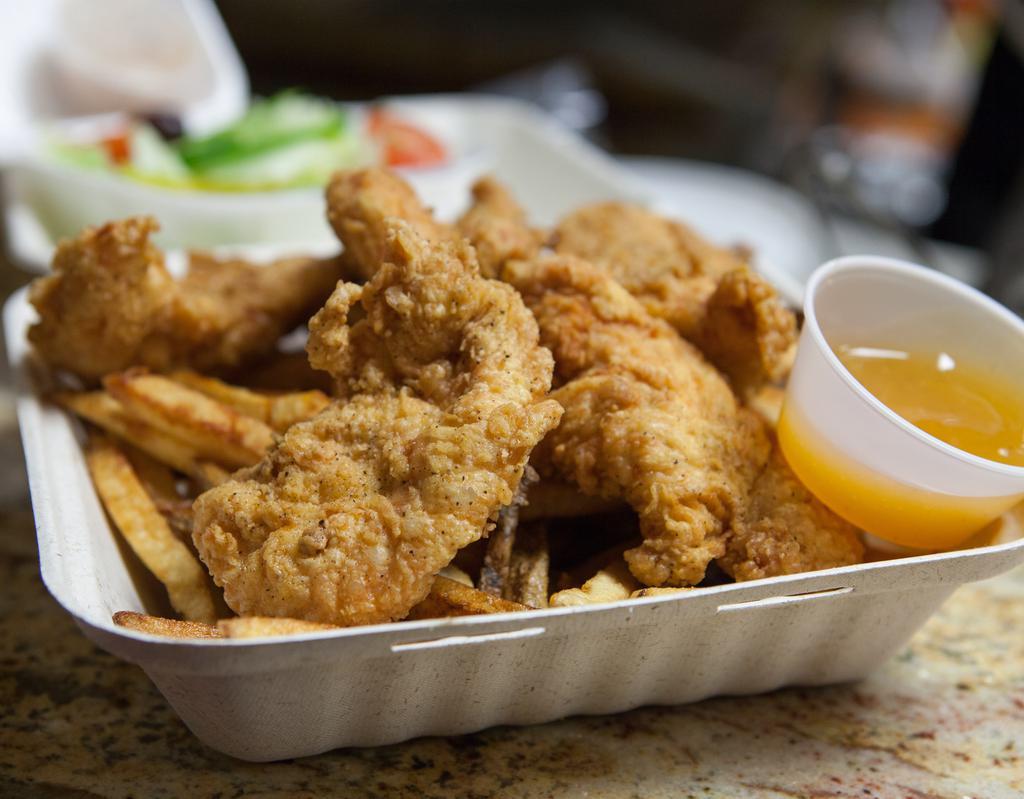 Chicken Fingers Entree · Add any sauce for an additional charge.