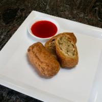 2 Pieces Egg Roll · Served with sweet and sour sauce.