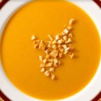 Mercimek Soup · Red lentil soup. Vegetarian.