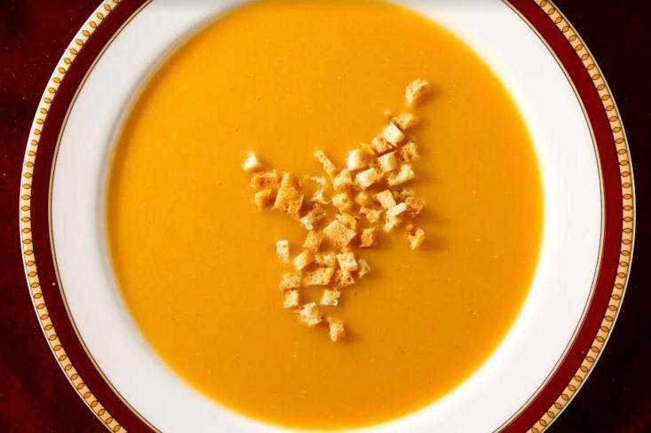 Mercimek Soup · Red lentil soup. Vegetarian.