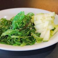Seaweed Salad · Japanese salad with lots of vitamins and minerals.
