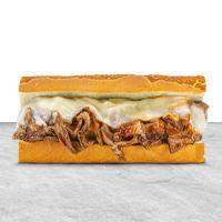 Barbecue Roast Beef · Premium roast beef, bbq sauce, and Provolone melted together.